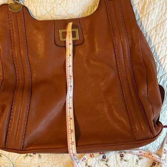 Chloé Brown Leather Shoulder Tote Bag | Gold Hardware | Snap Closure | VGC - Picture 12 of 12